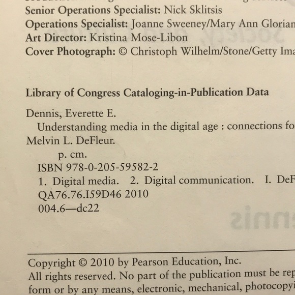 College Textbook- ISBN # in 3rd picture - Picture 3 of 3